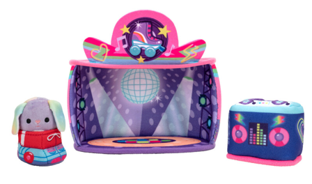 Squishmallows Squishville Lekesett Diskotek