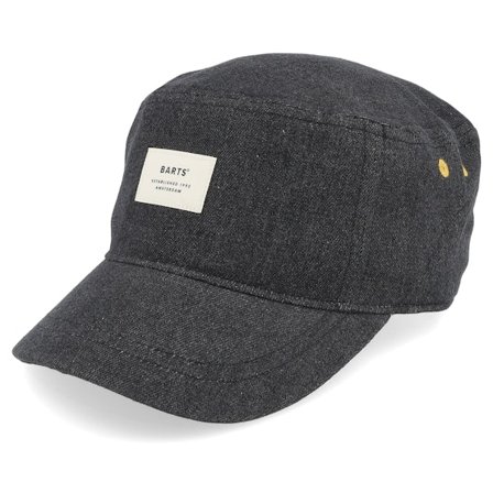 Barts - Svart army Keps - Montania Cap Black Army @ Hatstore