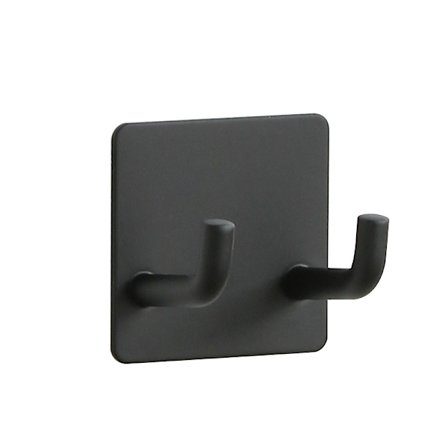 Självhäftande krokar att klistra på väggen för att hänga kläder badrumskrokar 2-pack