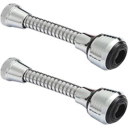 2-delt sett 360 graders svingbar kran, svingbar forlengelsesfilte