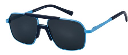 Mokki solbrille barn 4-8 år MO3041B Blå 1 stk