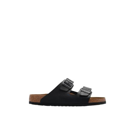 Birkenstock, Arizona BS slides Zwart, Heren, Maat:40 EU,leer
