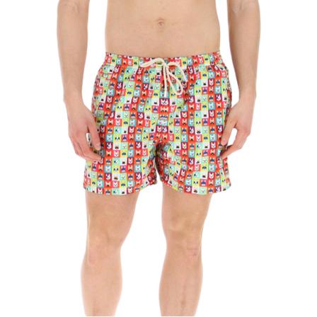 MC2 Saint Barth, Swimming trunks Rood, Heren, Maat:L