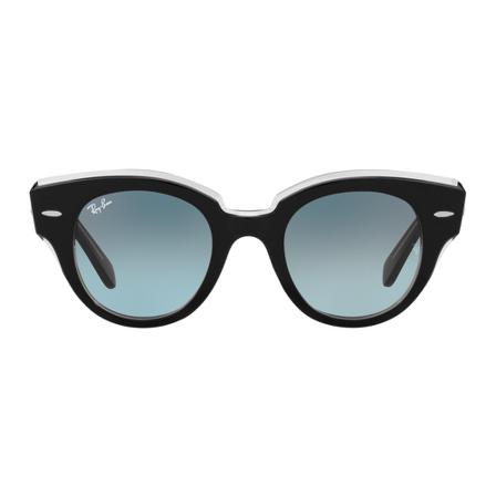Ray-Ban Roundabout Polarized SunBril , Zwart , Dames , Maat: M Zonnebrillen
