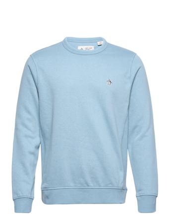 L/S Sticker Pete Fle Blue Original Penguin