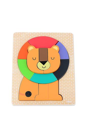Puzzle 17 Pcs - Lion By Andy Westface Vilac Multi/patterned