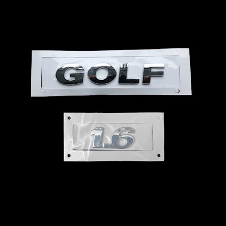 Bil Bakre Bagageutrymme Klistermärken Emblem Logotyp Skyddsbokstäver Dekaler För VW Golf 6 Golf 7 7.5 Biltillbehör