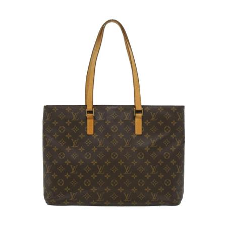 Louis Vuitton Vintage, Pre-owned Shoulder Bags Bruin, Dames, Maat:ONE Size,Canvas