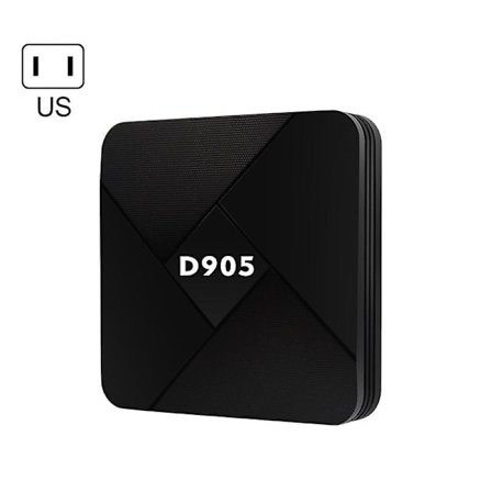 D905 Smart TV-box Amlogic S905x Femkärnig Mali-450 2.4g Wifi 4k Set Top Box Youtube Video