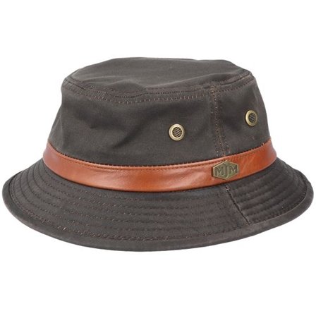 MJM Hats - Brun bucket Hatt - Zoet Cotton Mix Brown Bucket @ Hatstore