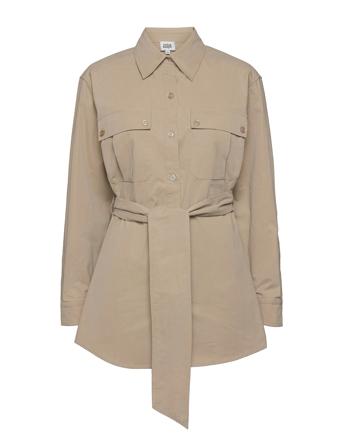Kylie Shirt Overshirts Beige Twist & Tango