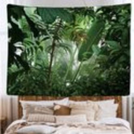 Tropisk skog naturlig økologi grønne planter - Gobelin - 200x150 cm - Stor Gobelin - Plakat