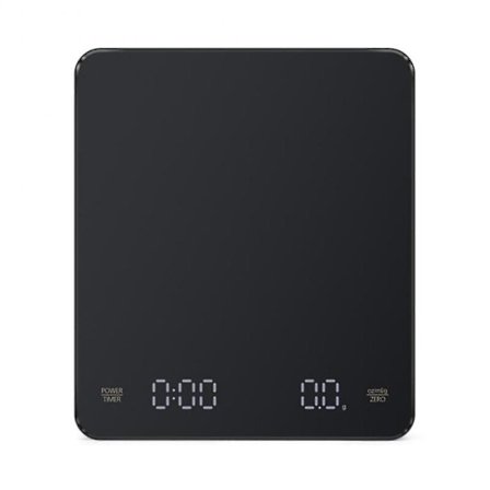 3kg / 0,1g LED skjult skærm opladning kaffevægt timing håndbrygning kaffeelektronisk vægt
