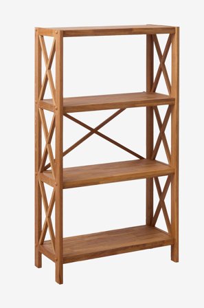 Håum - Enhet 4 hyllor H124 Cm - Brun - Hyllor - Från Homeroom