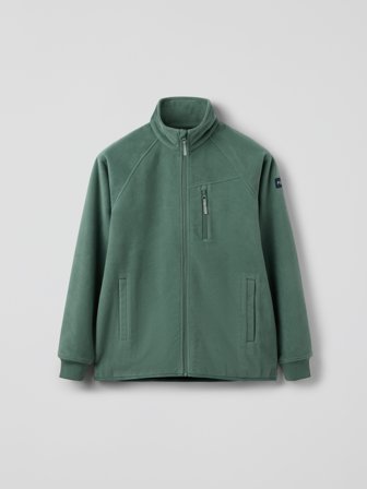 Polarn O. Pyret - Windproof fleece jacket, adult - L - Childrenswear - green