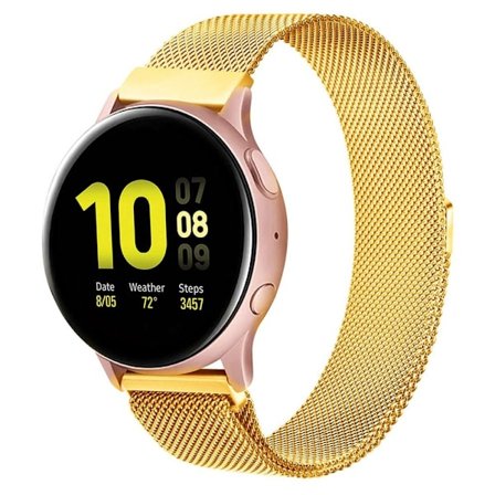 Milanese Armband Samsung Galaxy Watch 5 40/44/Pro 45 mm Guld