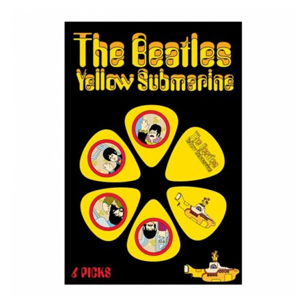 The Beatles Yellow Submarine Plektrum (6-pack) One Size Yell