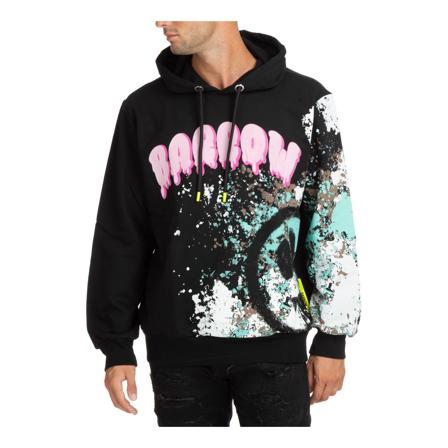 Barrow Hoodie svart, Herr, Herr, Storlek: L