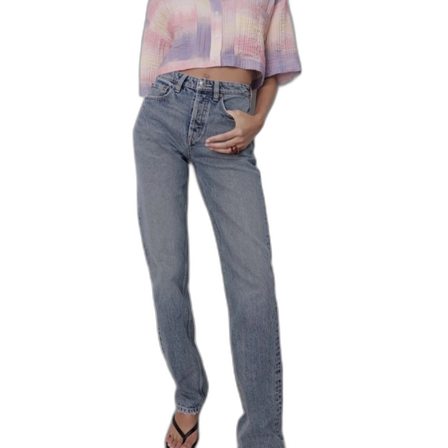 Zara mid rise jeans