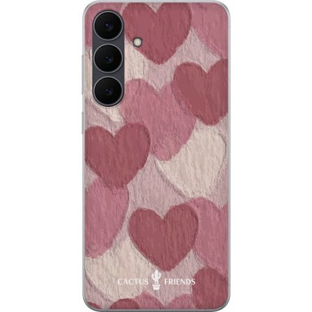Yhteensopiva Puhelinkuori Samsung Galaxy S25 FE Cactus and Friends - Blush Paper Hearts