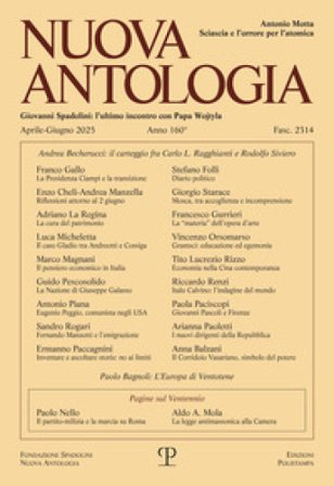 Nuova antologia (2025). Vol. 160/2: Aprile-giugno