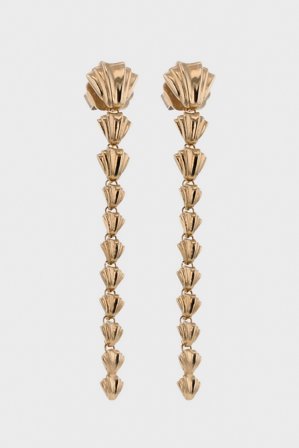 CAMILLA PIHL - The Long Shell Earrings - Gold - One Size