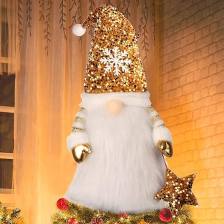 Jultomte Topp till Julgran - Stor Jultomtehatt - Jul & Vinter