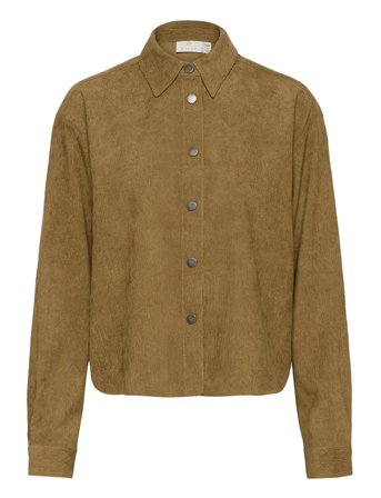 Kavera Button Shirt Khaki Kaffe