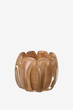 Wikholm Form - Lanterne med stearinlys Mila - Beige - Lysestaker & lykter - Fra Homeroom