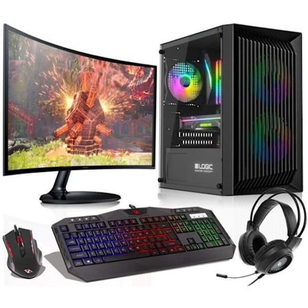VIST Ryzen 5 Gaming Kit - 32 GB RAM - RTX 3050 - 1 TB M.2 SSD - LCD 24 - Windows 11 Pro
