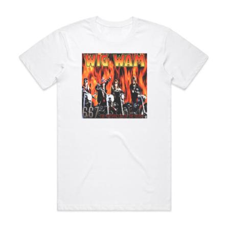 Wig Wam 667 The Neighbor Of The Beast Cover T-shirt Vit S