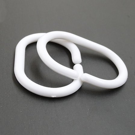 36 st Duschdraperikrokar Duschdraperikrokar Plast