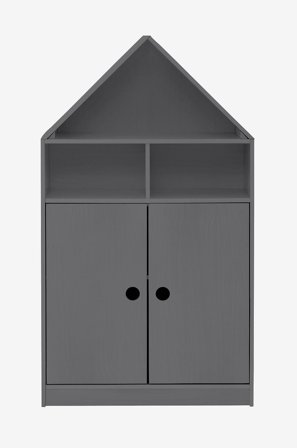 Loft24 - Bokhylle Alpi - Grå - Barnehyller & oppbevaring - Fra Homeroom