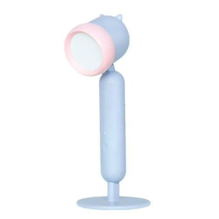 Table Lamp Mini Touch Desktop Night Light Led Work Light Dimming Light Usb Charging (Blue8094b)