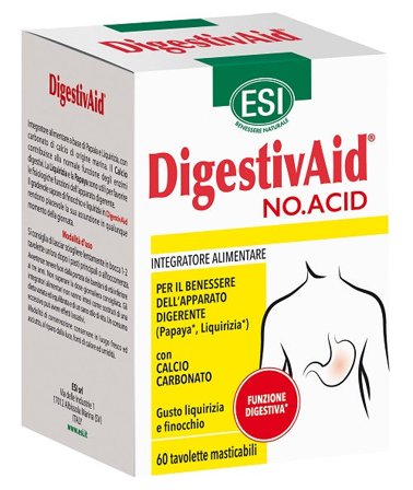 Esi Digestivaid no Acid 60 Tavolette