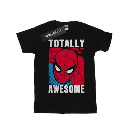 Spider-Man Dam/Damer Helt Fantastisk Bomull Pojkvän T-shirt