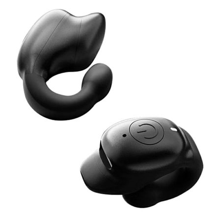 i66 Bluetooth-hörlurar Semi In Ear Clip On ENC Trådlösa hörlurar Brusreducering