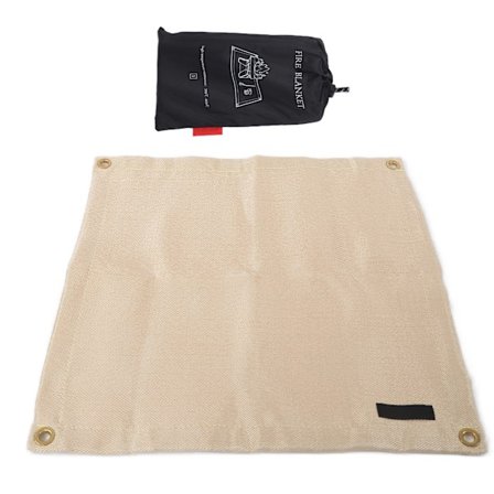 Tulipesän alusta, korkean lämpötilan kestävä tulenkestävä tyyny ulkopiknikille ja grillaukseen