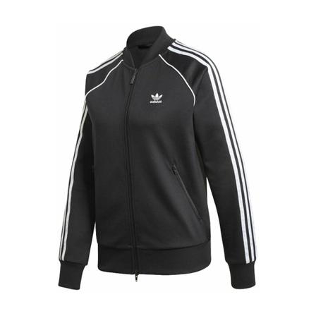 Adidas Zip-throughs svart, Dam Hoodies, Dam, Storlek: M