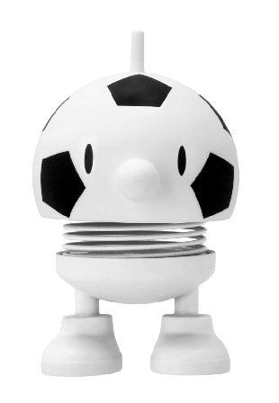 Hoptimist Football Bumble S White Dekoration Vit