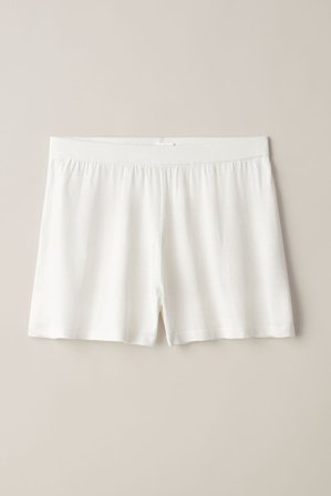Soft Goat - Silk Shorts - XL - Ivory