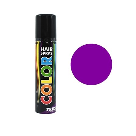 Bravehead Fries Color Hair-Spray Lilla 100ml