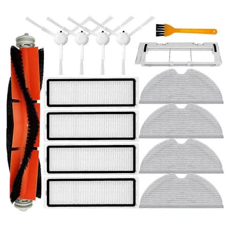 For Xiaomi Dreame F9 Robot Støvsuger Reservedeler Tilbehør Hovedsidebørste Hepa Filter Mopp Ra