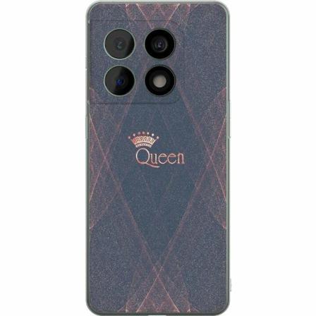 Oneplus 10 Pro Genomskinligt Skal Queen