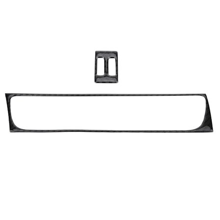 Hiilikuituinen konsolin ilmastointiaukon venttiilikehyksen suojus Audi A4:lle (B8) 2007-2016