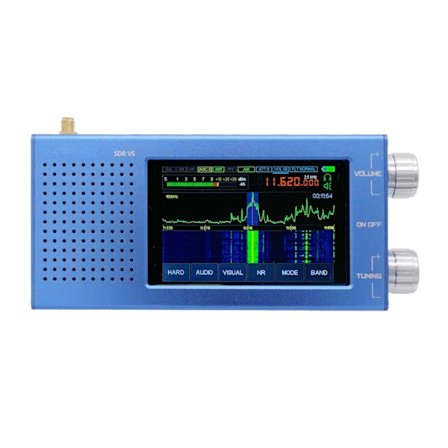 Malachite Radio Receiver DSP SDR 1.10d 3.5'' LCD med högkapacitetsbatteri