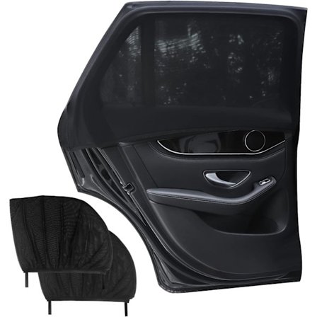 2 stk. Baby Bil Solskærm Bil Solstrømpe ved at blokere UV-stråler Prot