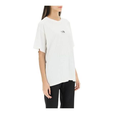 MM6 Maison Margiela, T-Shirts Wit, Dames, Maat:S