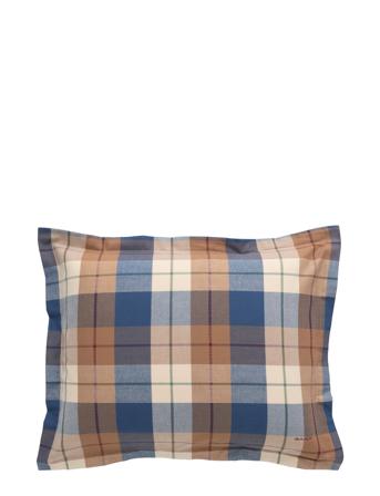 Flannel Check Pillowcase Home Textiles Bedtextiles Pillow Cases Monivärinen/Kuvioitu GANT