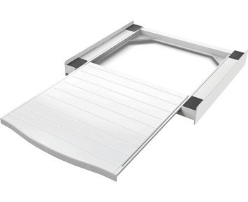 Nordic Quality Stacking frame Plus - Staplingsram Plus med utdragsbar hylla